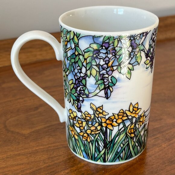 Dunoon "Tiffany" Mug Helen Sandiford Stained Glass Windows Landscape Scotland - Picture 3 of 9